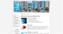 Desktop Screenshot of pharmacie-du-17e.fr